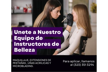 INSTRUCTORES BELLEZA en Los Angeles