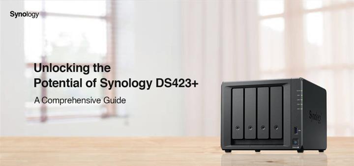 Synology DS423+ setup image 1