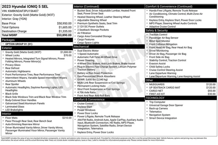 $24118 : Hyundai IONIQ 5 2023 AWD SEL image 2