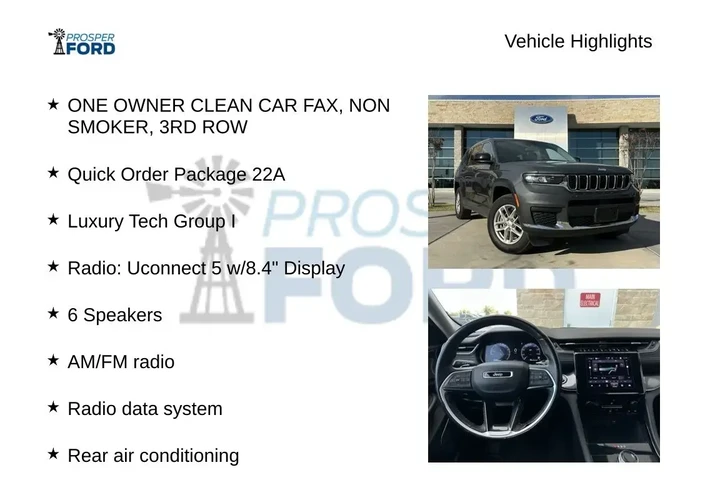 $24299 : Jeep Grand Cherokee L 2022 4 image 5