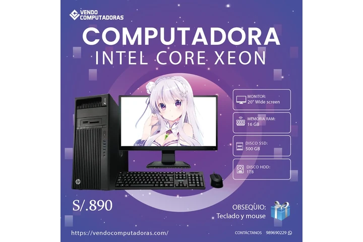 $890 : COMPUTADORA Y VELOCIDAD image 3