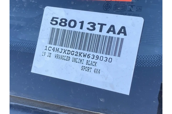 $22881 : Jeep Wrangler Unlimited 2019 image 4