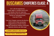 🚚BUSCAMOS CHOFERES CLASE:A en Los Angeles
