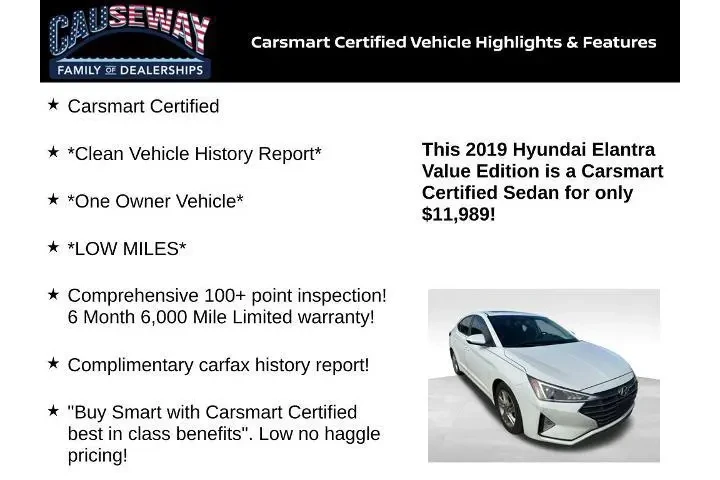 $11989 : Hyundai ELANTRA 2019 SE 4dr image 2