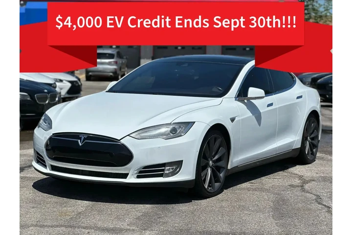 2014 TESLA MODEL S SEDAN 4D image 4