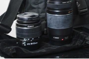 $5500 : Camara canon T3 con dos lente thumbnail