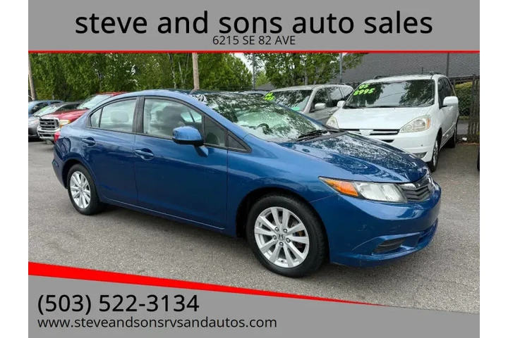 $7495 : 2012 Civic EX image 2