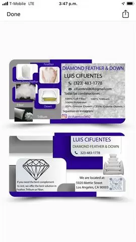 Diamond feather &down image 9