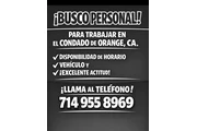 BUSCO PERSONAL en Los Angeles