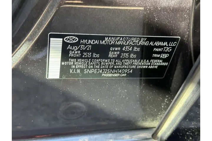 $21999 : Hyundai SONATA 2022 SEL Plus image 9