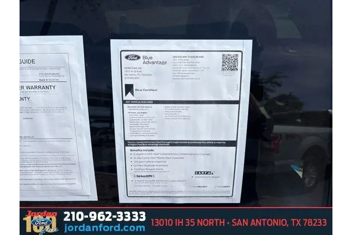 $23195 : Ford Escape 2022 AWD Titaniu image 9