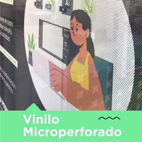 Vinilo Microperforado image 1