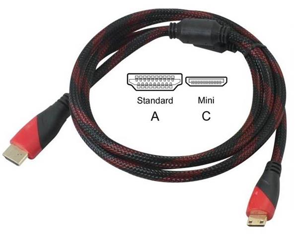 $5 : Cable HDMI A Mini HDMI image 1