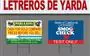 YARD SIGNS-LETREROS DE YARDA