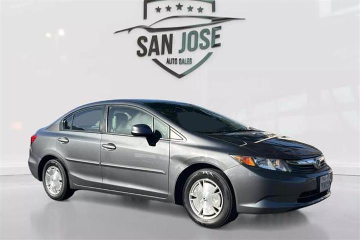 2012 HONDA CIVIC HF SEDAN 4D image 1