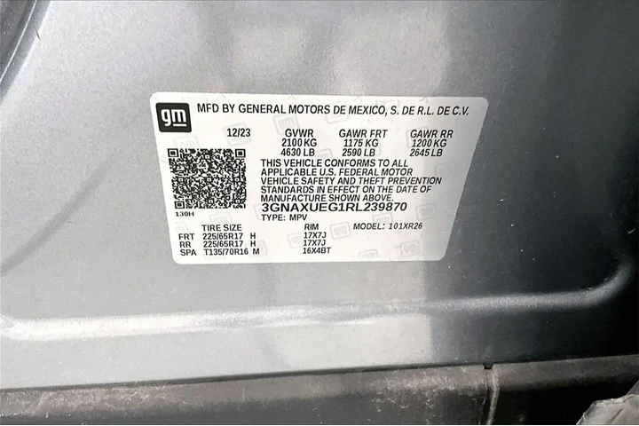 $19522 : Chevrolet Equinox 2024 4x4 L image 8