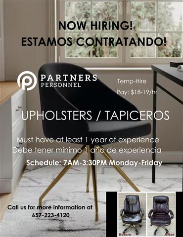 Tapiceros / Upholster image 1