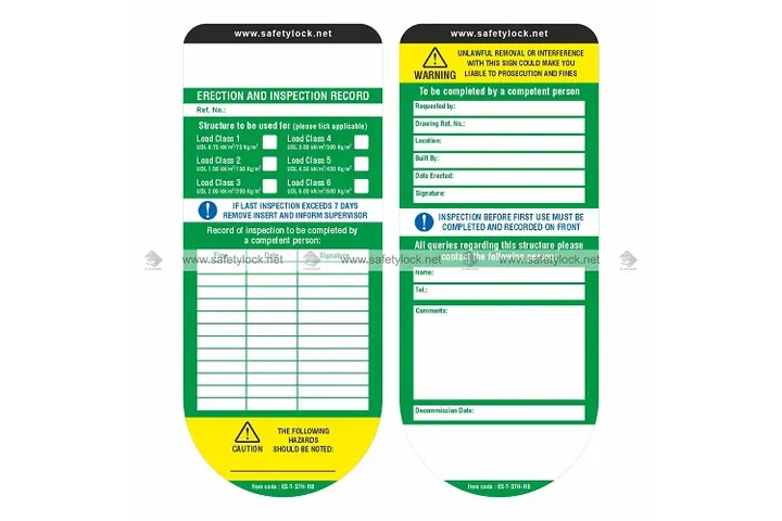 Scaffolding Tags & Holders image 5
