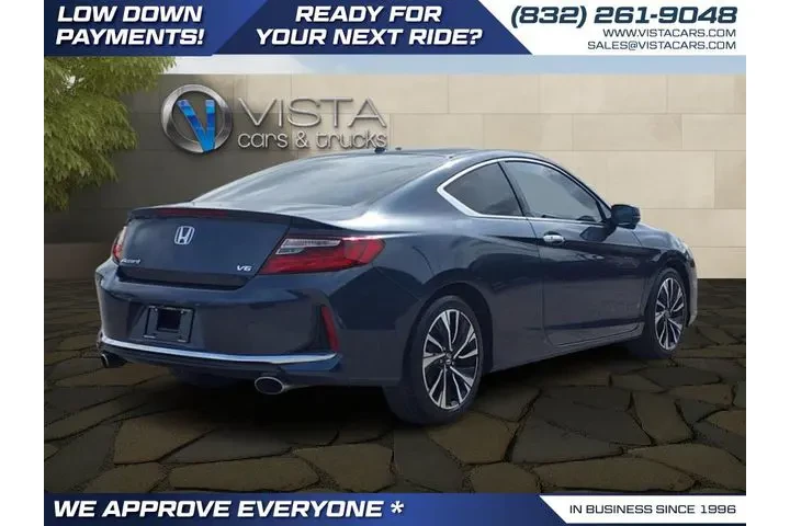 $23770 : 2017 Accord EX-L V6 | Houston image 2