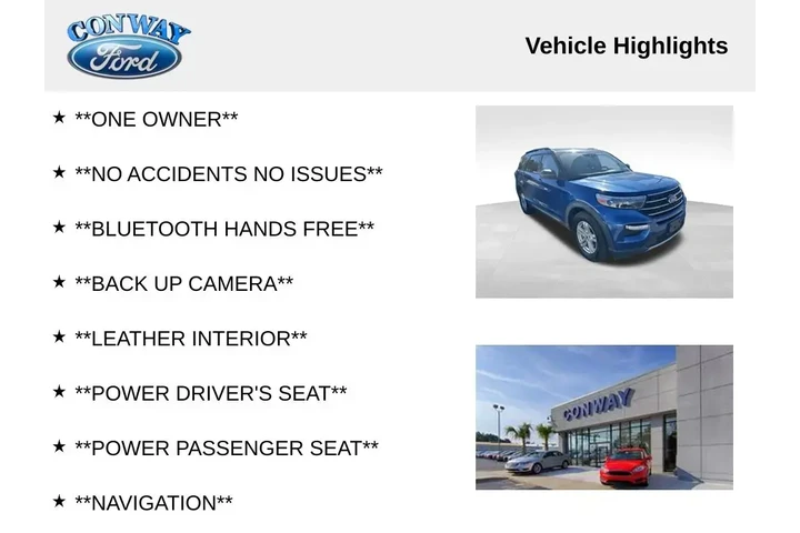 $25498 : Ford Explorer 2022 XLT 4dr S image 4