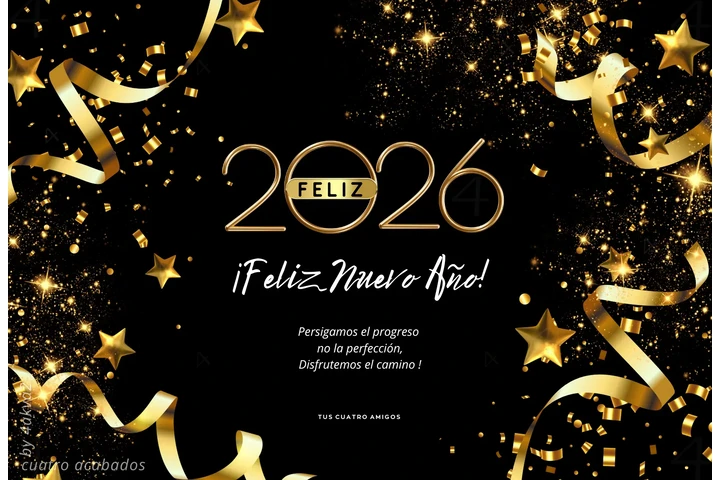 Feliz Año Nuevo Cuatro Acabado image 1