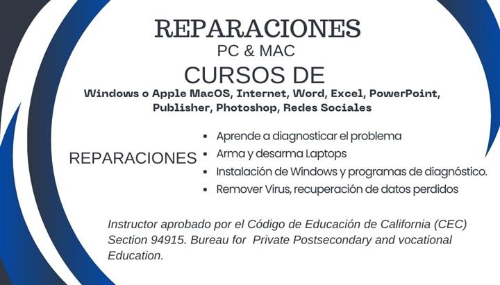 Curso Reparacion Laptops/PC's image 6