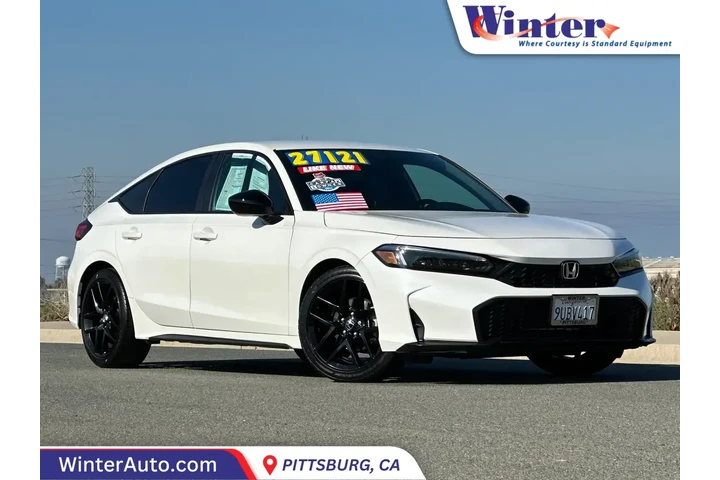 $27121 : Honda Civic 2025 Sport 4dr H image 1