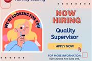 Now Hiring Quality Supervisor en Orange County