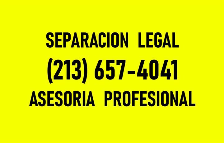 ASESORIA EN SEPARACION LEGAL image 1