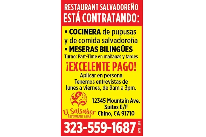 SOLICITO COCINERA y MESERA 📍 image 1