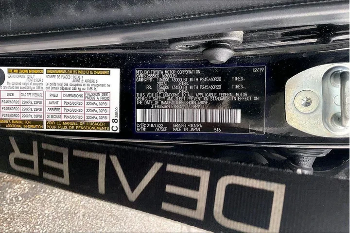 $39991 : Toyota 4Runner 2020 AWD Limi image 6