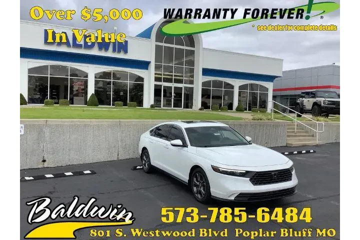 $32950 : Honda Accord 2023 EX 4dr Sed image 1