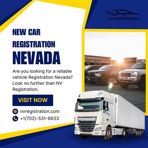 Nevada Register Car Online image 1