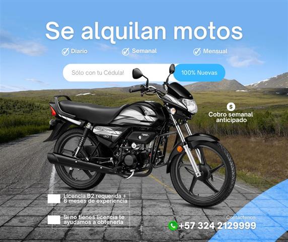 Se alquilan moto para trabajo image 1