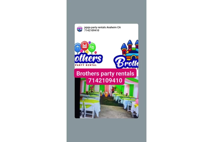 Brothers party rentals venta image 5