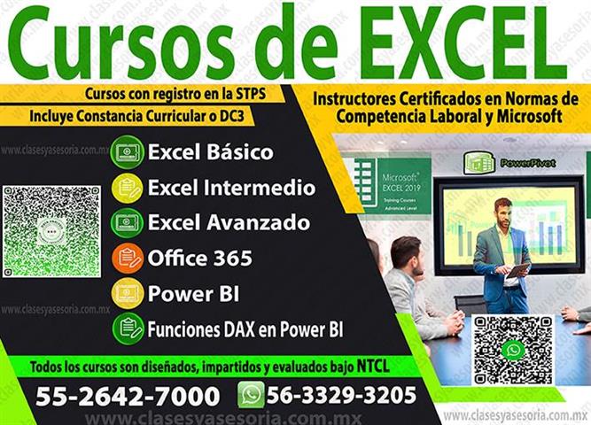 CURSO EXCEL avanzado por ZOOM image 2