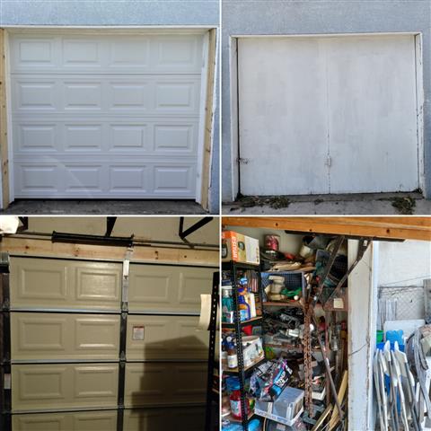 One car roll up garage door image 4