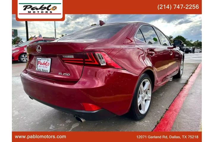 $19900 : 2014 LEXUS IS IS 250 SEDAN 4D image 8