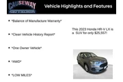 $24484 : Honda HR-V 2023 AWD LX 4dr C thumbnail