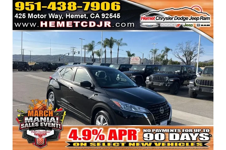 $17055 : Nissan Kicks 2024 S 4dr Cros image 1