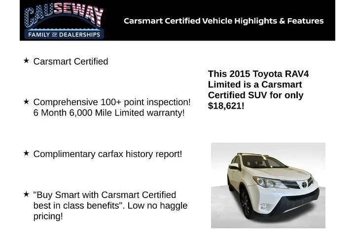 $18621 : Toyota RAV4 2015 AWD Limited image 2