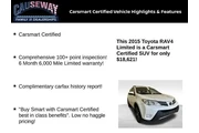 $18621 : Toyota RAV4 2015 AWD Limited thumbnail