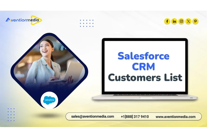 Salesforce CRM Customers List image 1