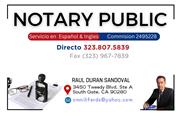 NOTARY PUBLIC en Los Angeles