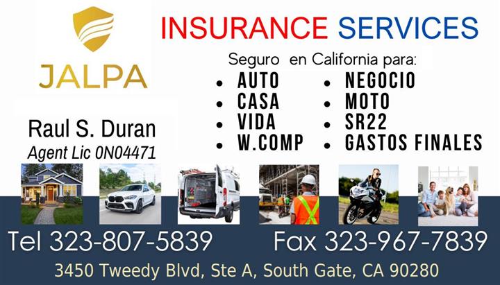 INSURANCE // SEGUROS en CALIF image 2