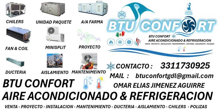 BTU CONFOR AIRE ACONDICIONADO image 2