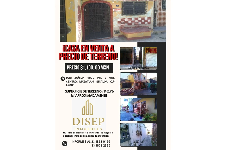 $1100000 : Propiedad zona Centrica image 1
