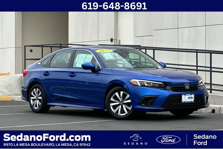 $22900 : Honda Civic 2023 LX 4dr Seda image 1