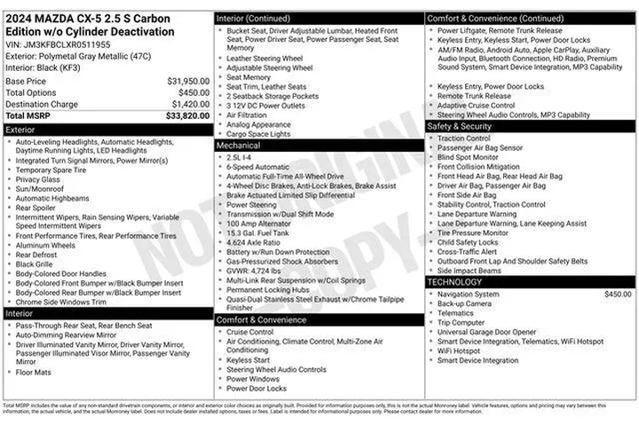 $26790 : Mazda CX-5 2024 AWD 2.5 S Ca image 4