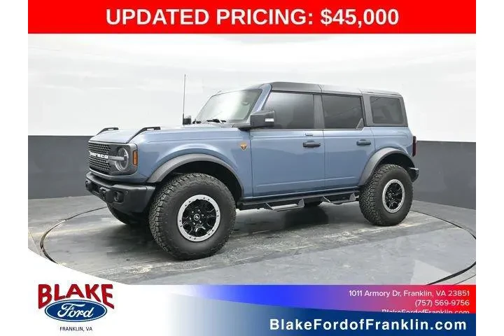 $36986 : Ford Bronco 2023 4x4 Black D image 1
